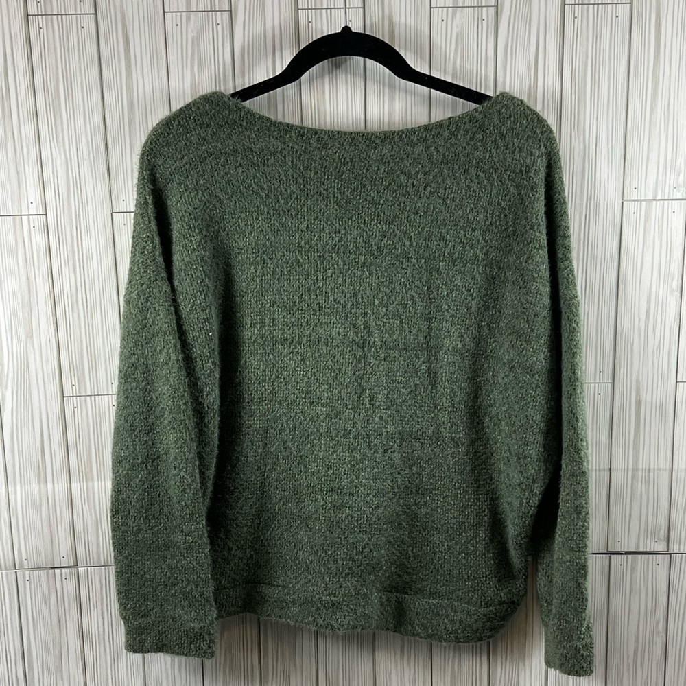 White Birch Long Sleeve Crew Sweater - Picture 2 of 4